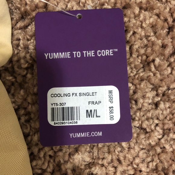 NWT Yummie Shape Wear Firm Shaping Singlet Size M/L color nude. - Picture 4 of 10